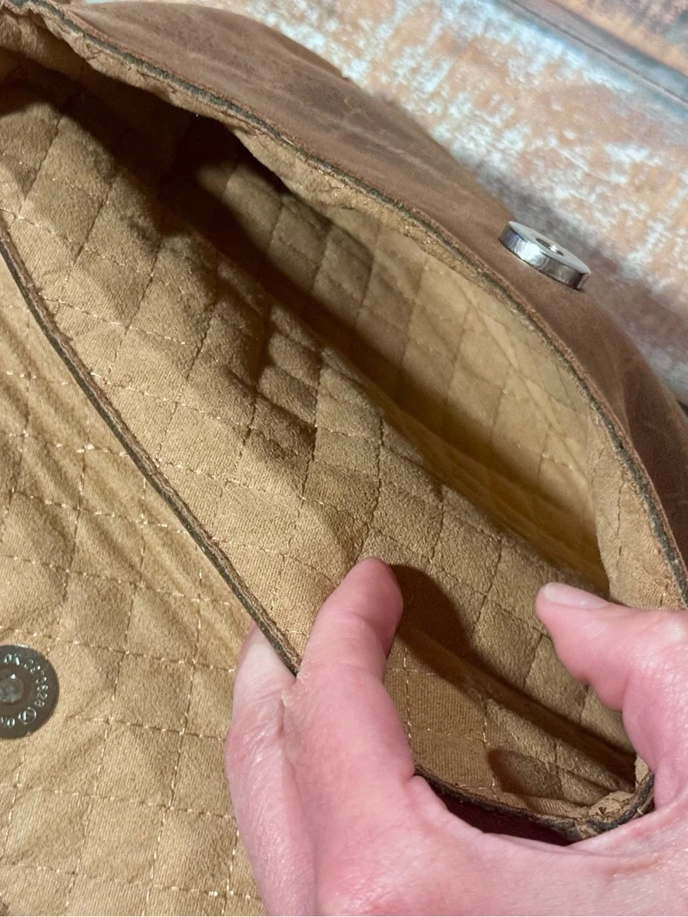Hide & Drink Leather Clutch